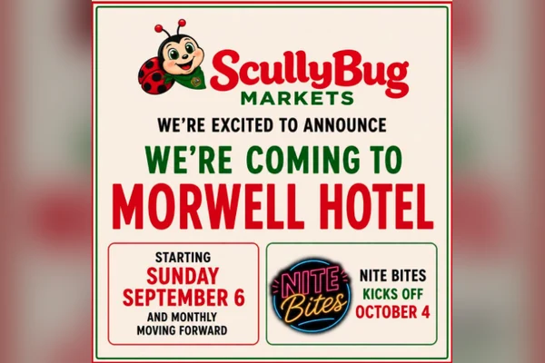 Visit ScullyBug Markets at Morwell Hotel
