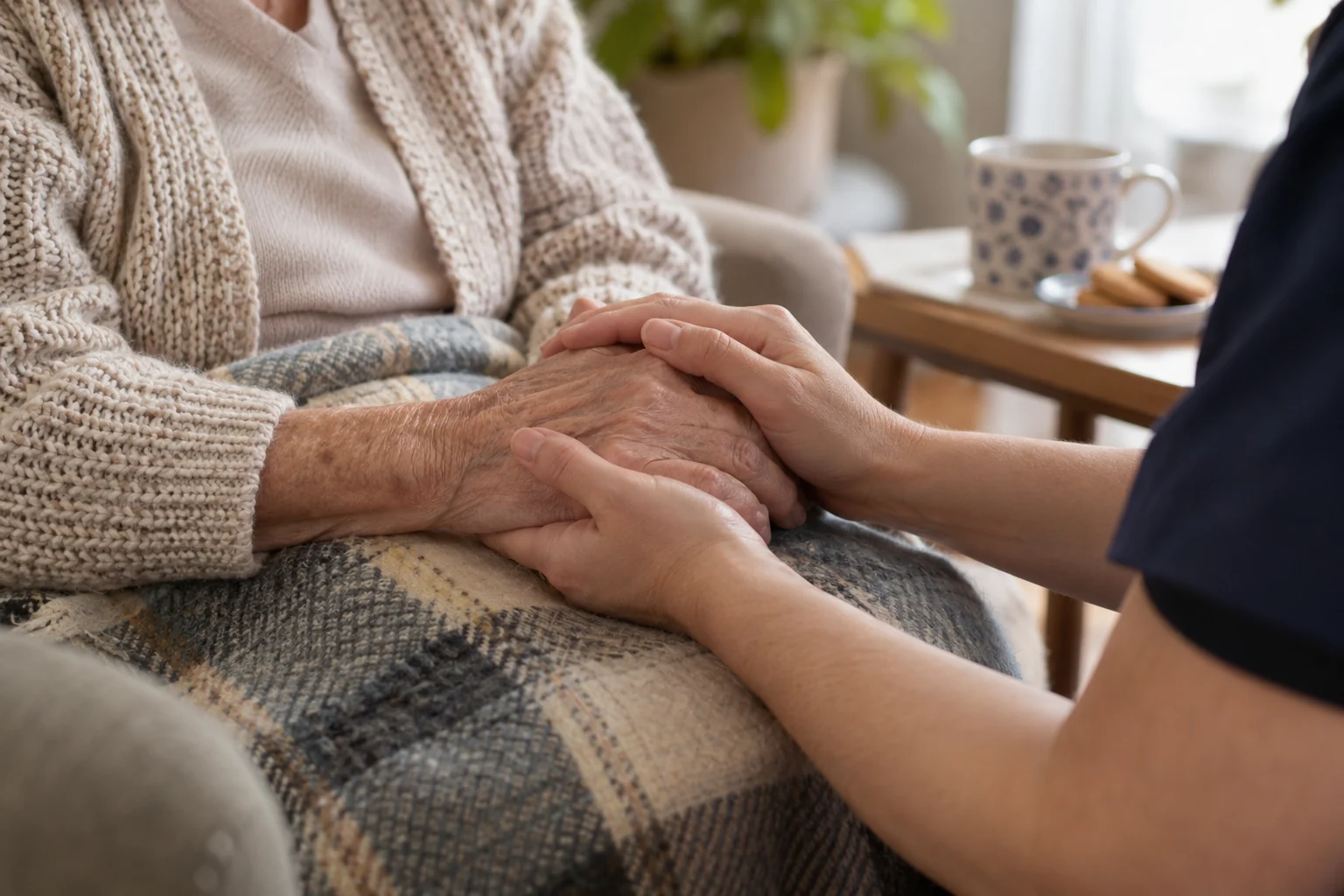 Conceptual supporting illustration for Aged & community care