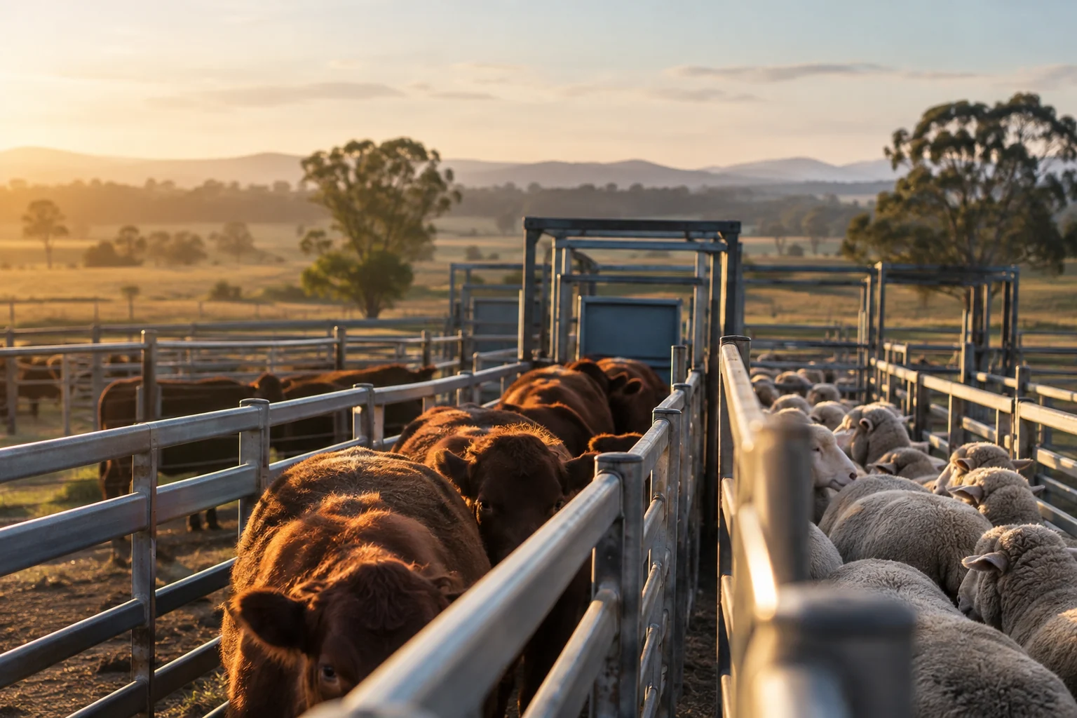 Conceptual supporting illustration for Beef & lamb