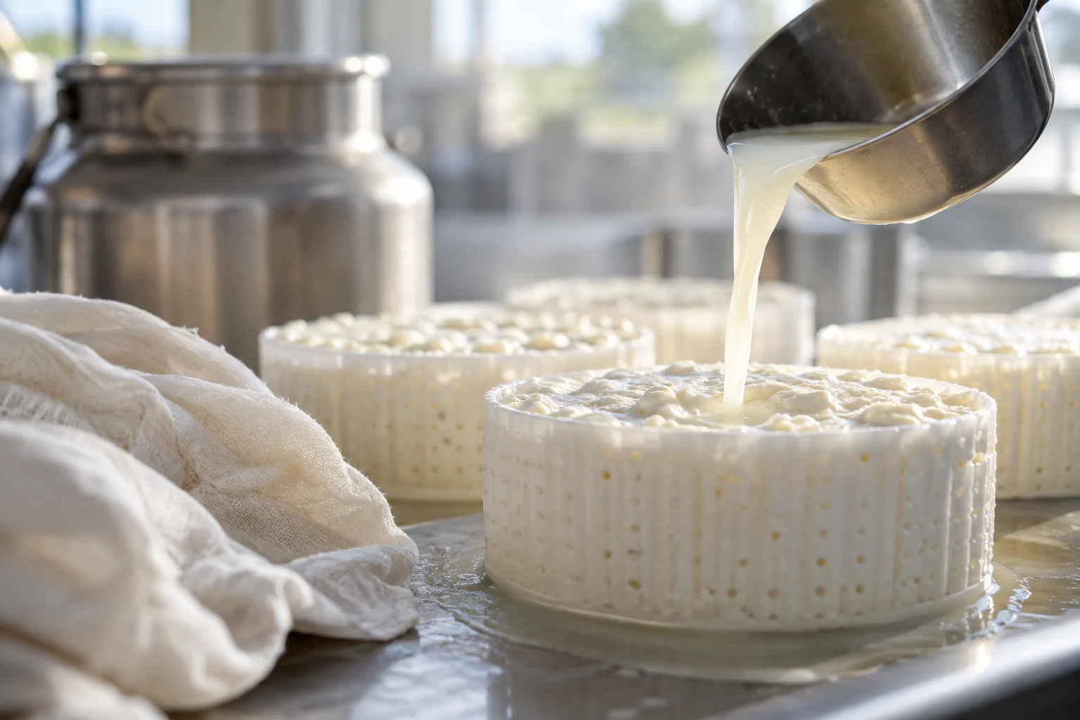 Conceptual supporting illustration for Dairy processing