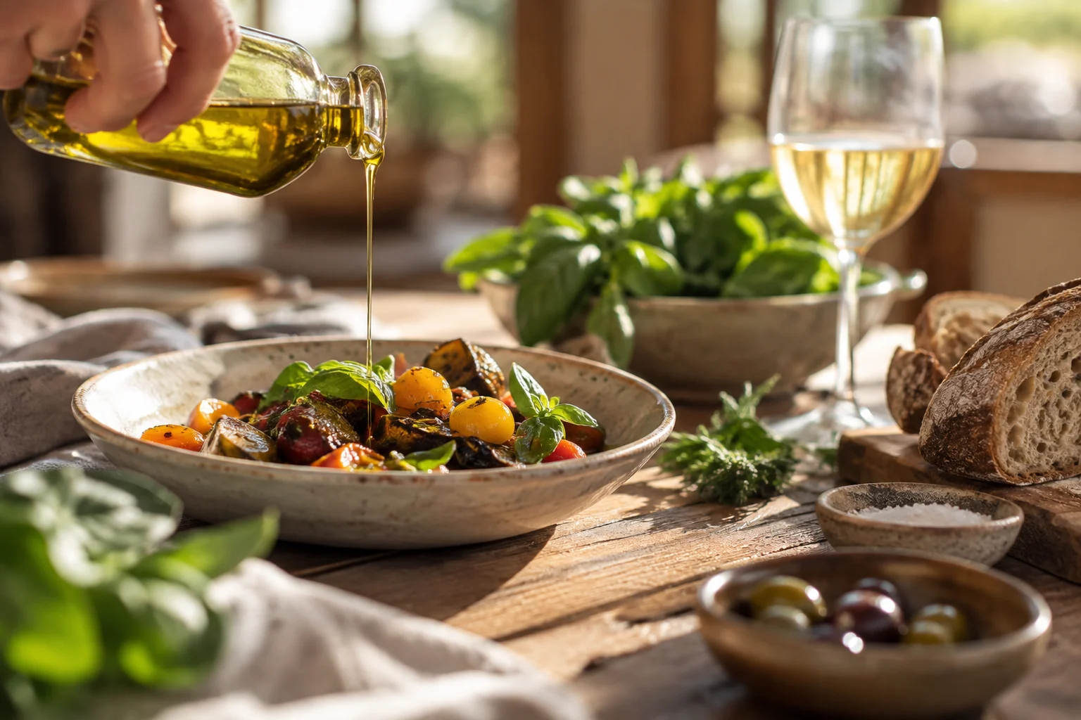 Conceptual supporting illustration for Dining & hospitality