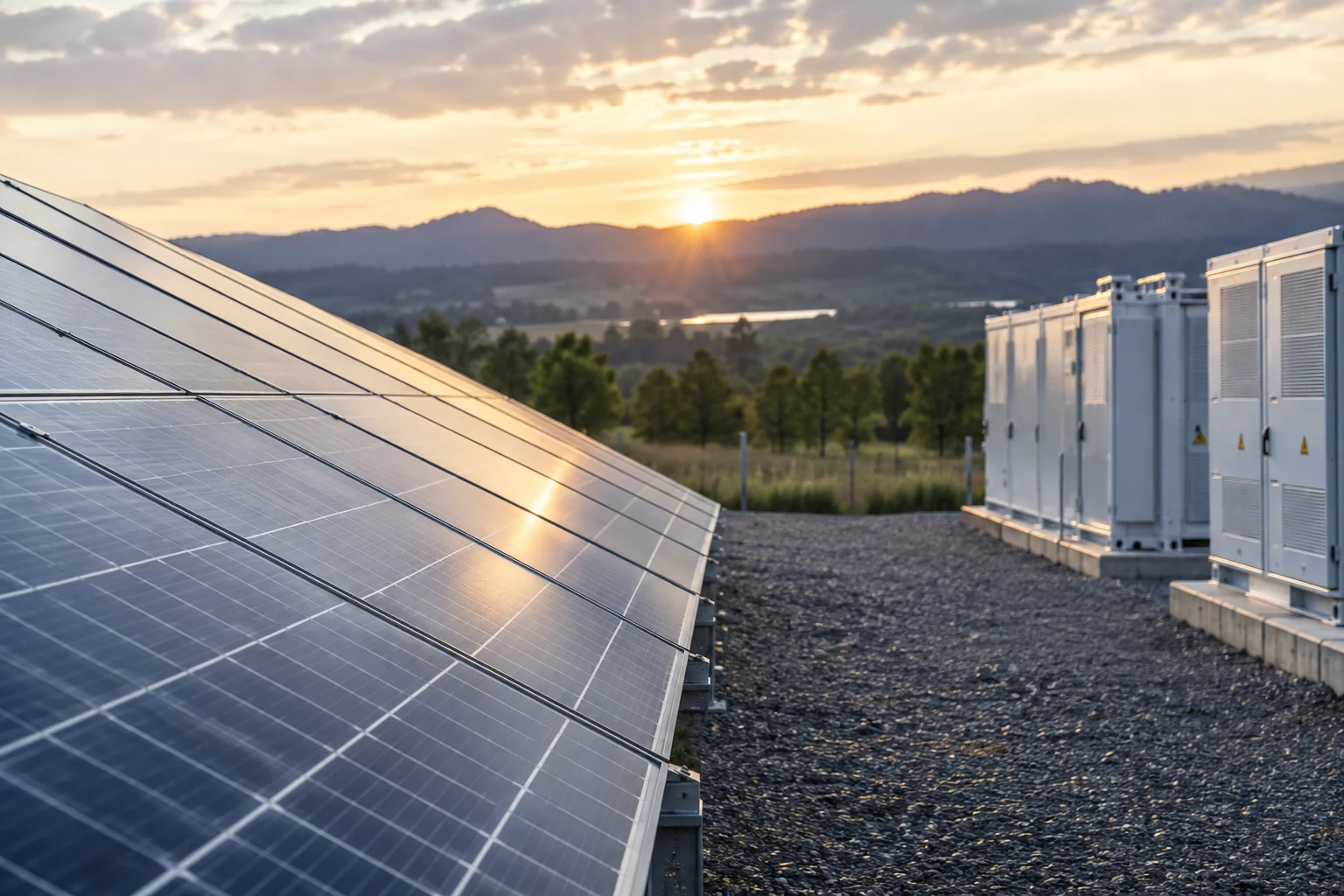 Conceptual supporting illustration for Renewable energy & storage