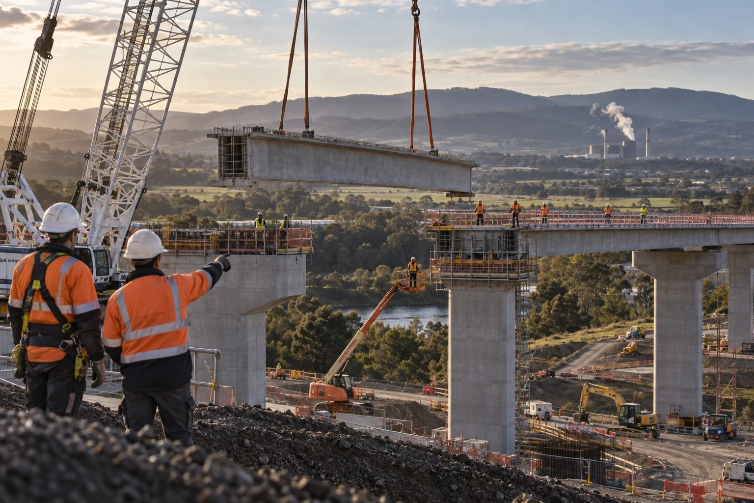 Illustrative major regional civil infrastructure construction