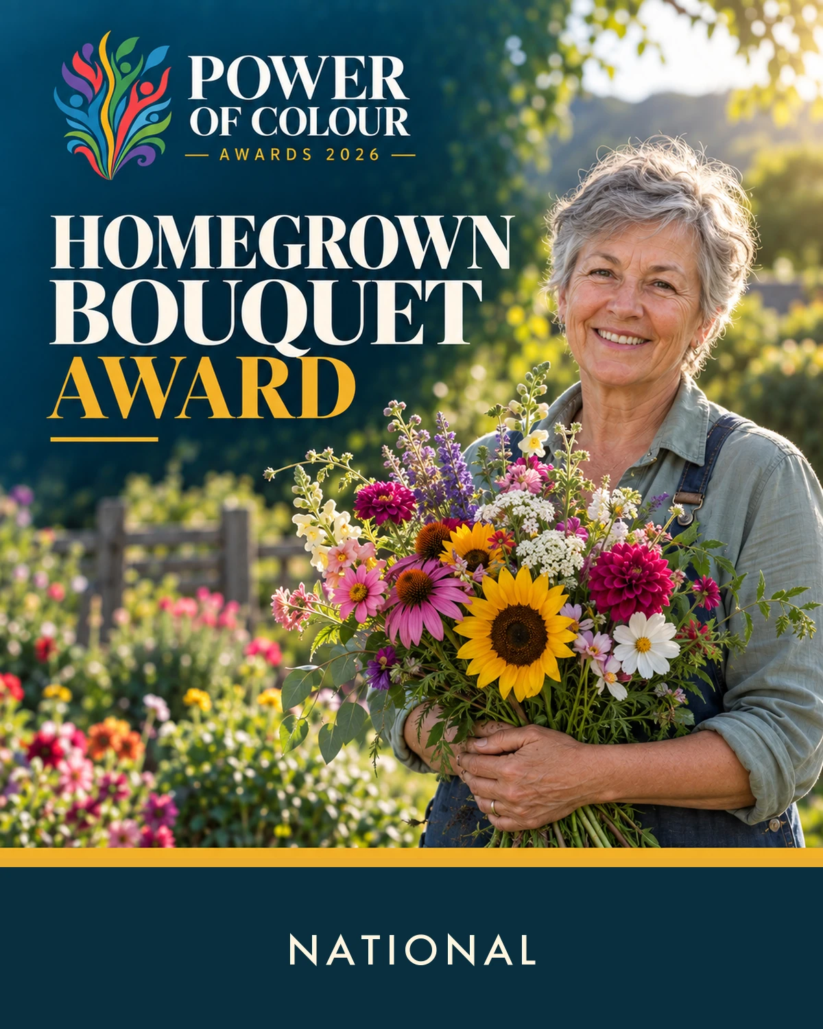 Homegrown Bouquet Award. Entry eligibility: National.