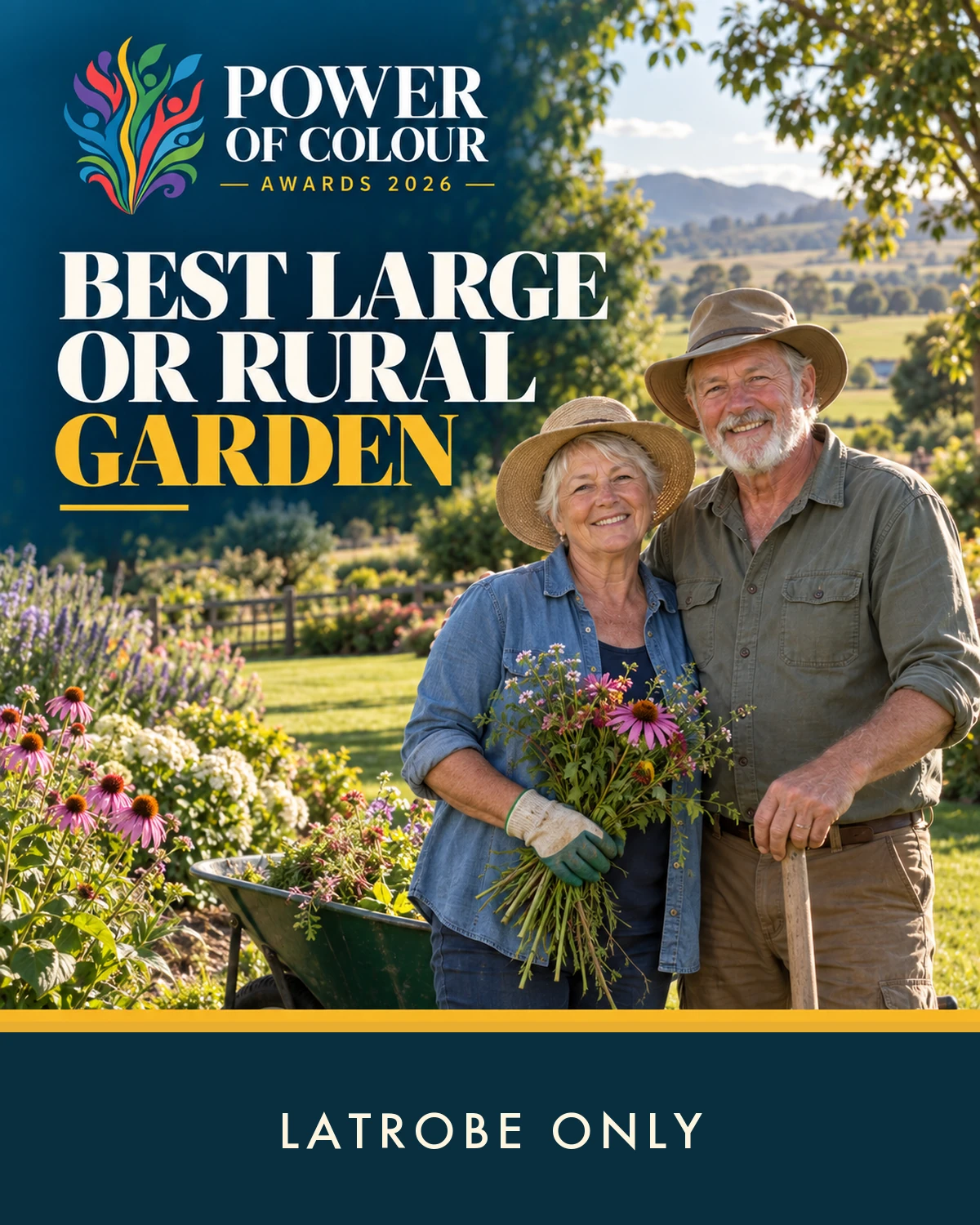 Best Large or Rural Garden. Entry eligibility: Latrobe Only.