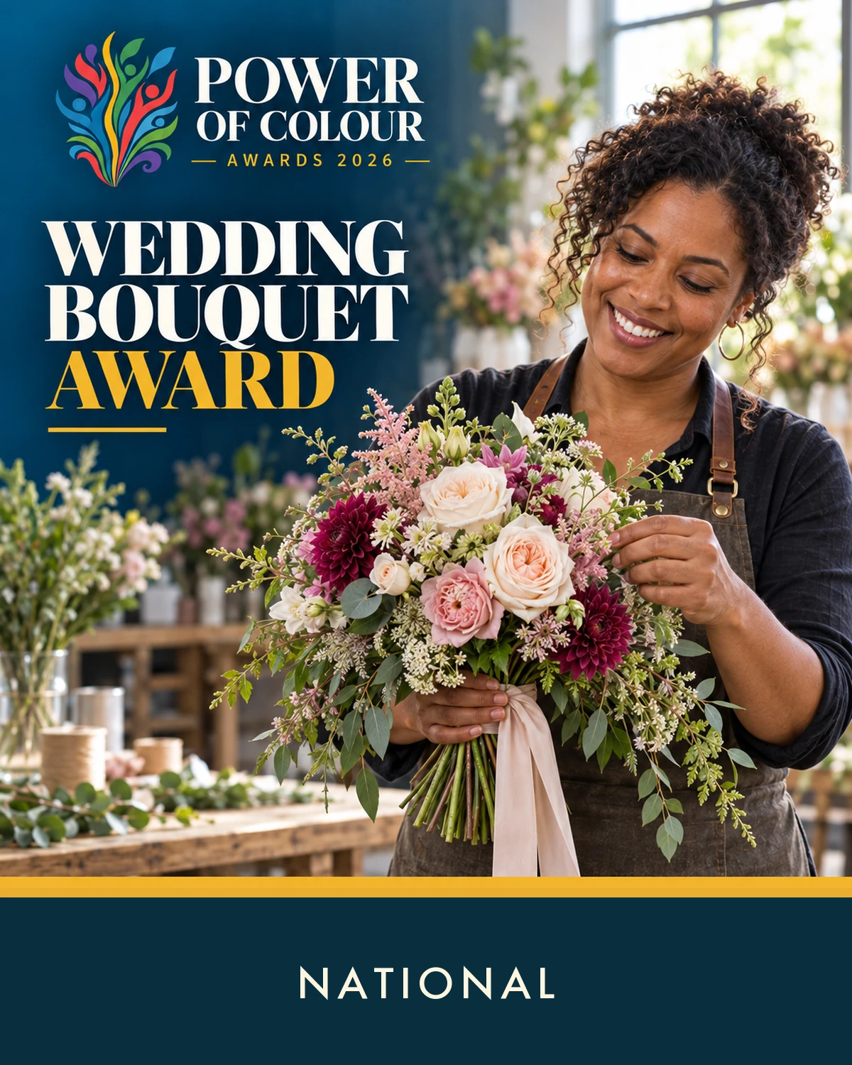 Wedding Bouquet Award. Entry eligibility: National.